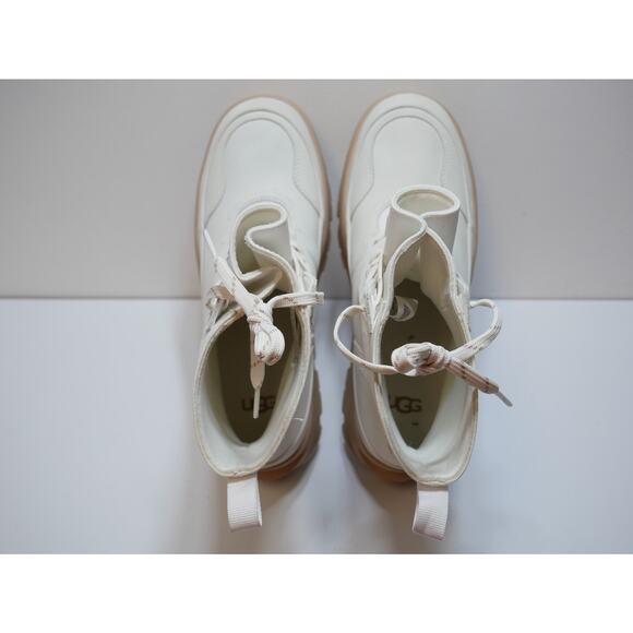 NEW UGG LUG BOOT BRIGHT WHITE 1143833 WOMENS SIZE - 8 - Picture 3 of 15